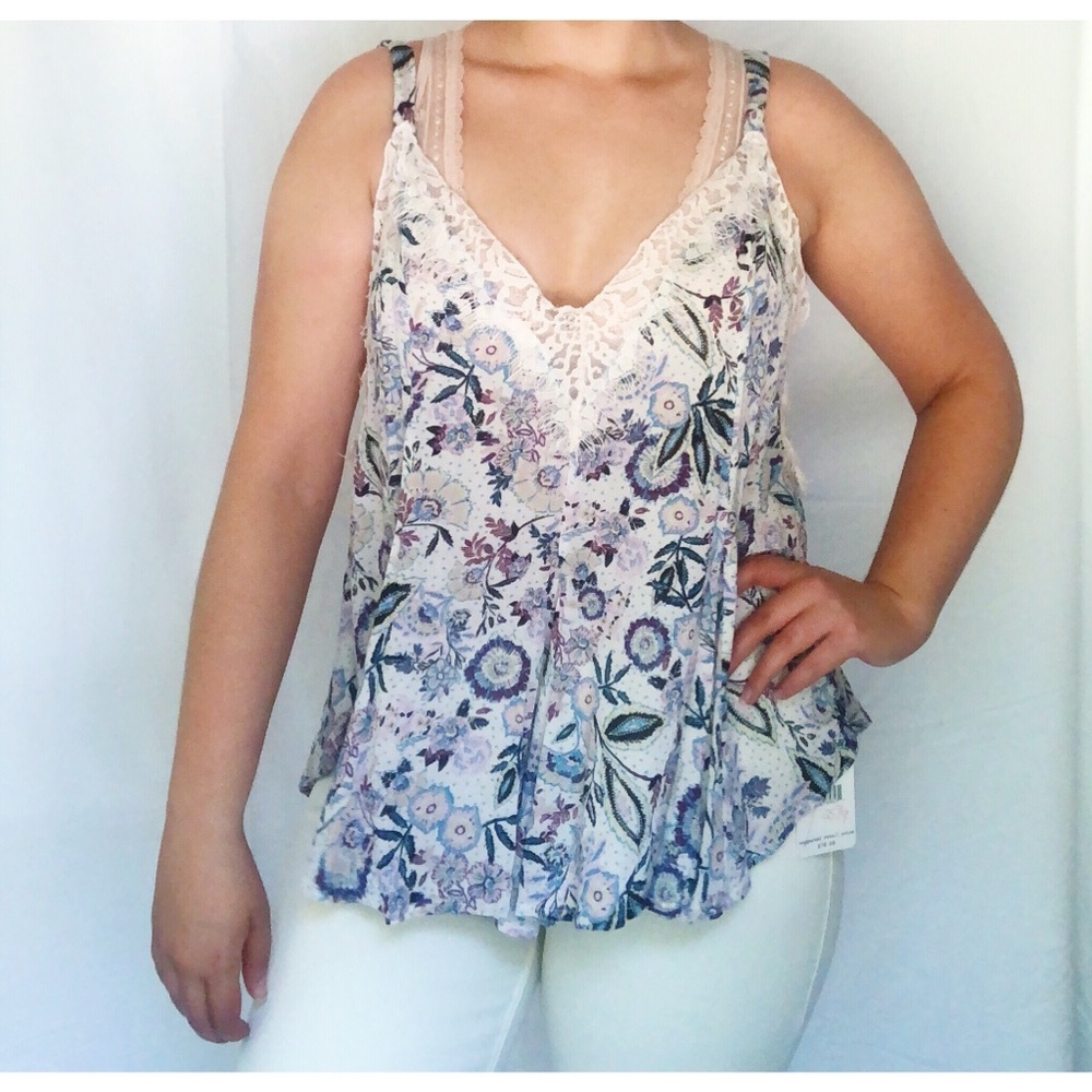 Free People Garden Combo Tank Top